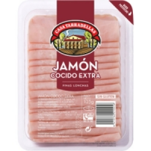CASA TARRADELLAS jamón cocido extra en lonchas finas sin glu 1.69 €