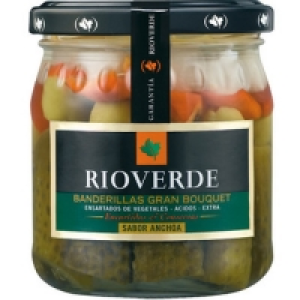 RIOVERDE banderillas Gran Bouquet sabor a anchoas frasco 170 1.55 €