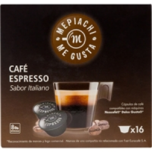 MEPIACHI café espresso italiano intensidad 8 estuche 16 cáps 3.45 €