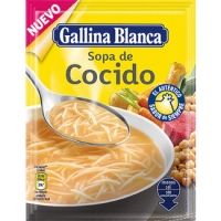 Hipercor  GALLINA BLANCA sopa de cocido sobre 72 g