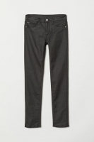 HM   Skinny Fit Coated Jeans