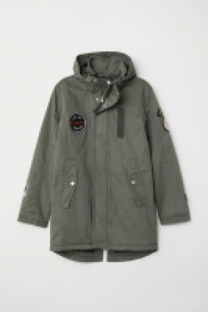 HM   Parka de algodón