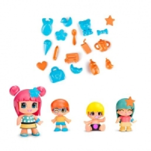 Pinypon - Pack 4 Muñecos y Bebés 14.99 €