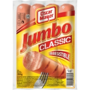 OSCAR MAYER Jumbo Classic salchichas cocidas y ahumadas de c