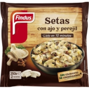 Hipercor  FINDUS guarniciones de setas con ajo y perejil 2 raciones bo