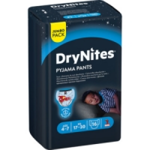 HUGGIES DRY NITES calzoncillos de noche absorbentes para niñ