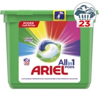 Hipercor  ARIEL Color & Style detergente máquina líquido 3 en 1 Pods e