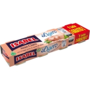 ISABEL atún claro ligero con el toque justo de aceite de oli