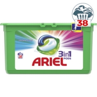Hipercor  ARIEL Color & Style detergente máquina líquido 3 en 1 Pods c