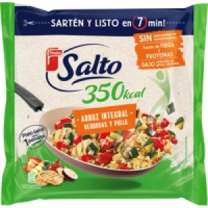 FINDUS SALTO arroz integral con verduras y pollo plato único