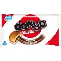 Hipercor  BOLLYCAO Dokyo bollitos rellenos de cacao 4 unidades paquete