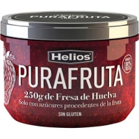 Hipercor  HELIOS Purafruta mermelada de fresa de Huelva sin gluten fra