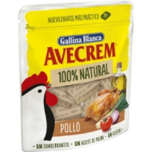 AVECREM caldo de pollo sin gluten 100% natural 10 pastillas