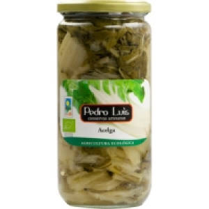 PEDRO LUIS acelgas ecológicas al natural frasco 400 g neto e
