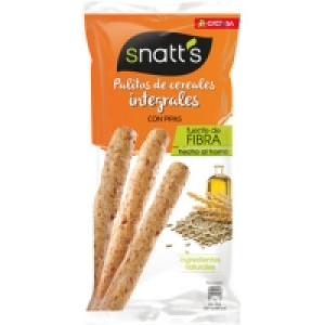 GREFUSA SNATTS palitos de cereales integrales con pipas bol