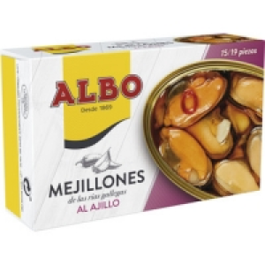 ALBO mejillones al ajillo de las rías gallegas 15-19 piezas  3.45 €