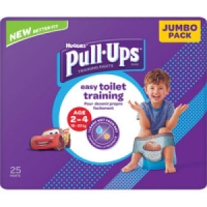 Hipercor  HUGGIES PULL UPS calzoncillo de aprendizaje para niño edad 2