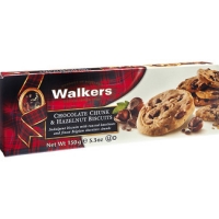 Hipercor  WALKERS galletas con trozos de chocolate y hazelnut estuche 