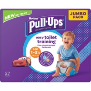 Hipercor  HUGGIES PULL UPS calzoncillo de aprendizaje para niño edad 1