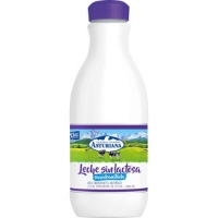 Hipercor  ASTURIANA leche semidesnatada Sin Lactosa botella 1,5 l