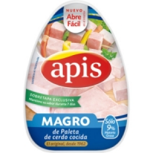 Hipercor  APIS magro de cerdo cocido lata 220 g neto escurrido