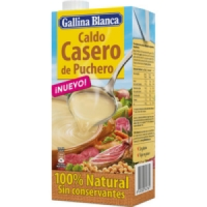 GALLINA BLANCA caldo de puchero casero 100% natural envase 1 1.55 €