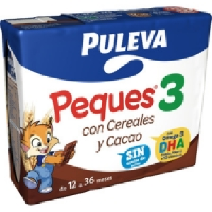 PULEVA PEQUES 3 preparado lácteo con cereales y cacao sin ac 1.17 €