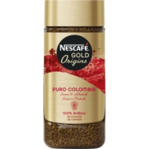 NESCAFE Puro Colombia café soluble suave y afrutado 100% ará