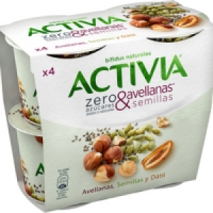 DANONE ACTIVIA Zero bífidus de avellanas, semillas y dátil s 2.29 €