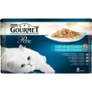 GOURMET PERLE delicias del océano alimento húmedo para gatos 2.90 €