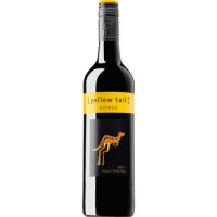 Hipercor  YELLOW TAIL vino tinto shyrah de Australia botella 75 cl