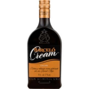 Hipercor  BARCELO licor de crema de ron añejo dominicano botella 70 cl