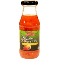 Hipercor  YANG-TSE salsa Chile & piña botella 220 ml