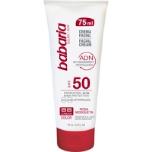 BABARIA crema facial BB cream color SPF-50 rosa mosqueta ant 8.63 €