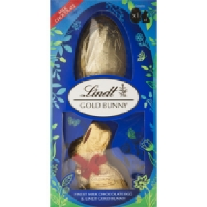 LINDT huevo y conejo de chocolate con leche de Pascua estuch 8.99 €