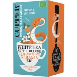 CUPPER White Tea With Orange Bio té blanco con naranja ecoló 2.58 €