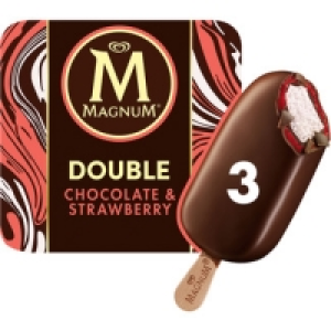 MAGNUM Double helado sabor nata cubierto de chocolate y sals 2.99 €