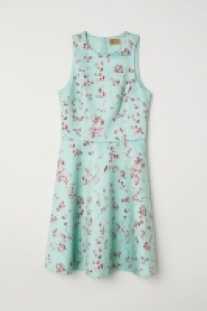  Vestido estampado de satén 29.99 €