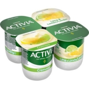 DANONE ACTIVIA bífidus cremoso sabor lima-limón sin gluten p