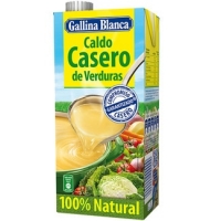 Hipercor  GALLINA BLANCA caldo de verduras casero 100% natural envase 