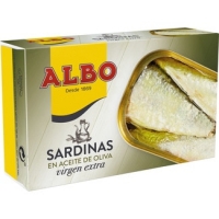 Hipercor  ALBO Tres Escudos sardinas en aceite de oliva virgen extra l