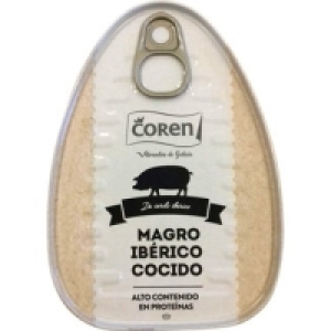 COREN magro de cerdo ibérico cocido lata 200 g
