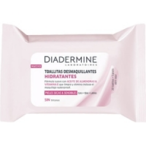 DIADERMINE toallitas desmaquillantes hidratantes para todo t