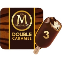 Hipercor  MAGNUM Double helado con doble coberturas de caramelo sin gl