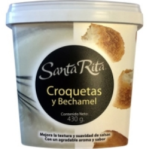 Hipercor  SANTA RITA harina preparada para croquetas y bechamel envase