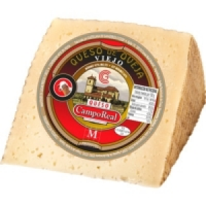 CAMPO REAL queso viejo de oveja elaborado con leche pasteuri