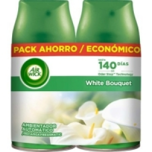 AIR WICK FRESHMATIC ambientador automático White Bouquet pac