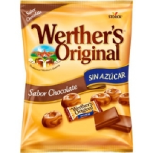 WERTHERS ORIGINAL caramelos clásicos de chocolate sin azúca 1.30 €