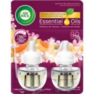 Hipercor  AIR WICK ambientador eléctrico Essentials Oils Delicias de V