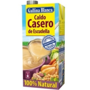 Hipercor  GALLINA BLANCA caldo de escudella casero 100% natural envase